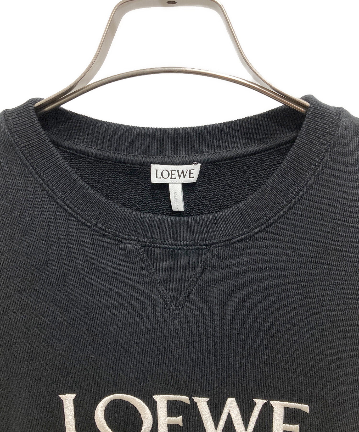 中古・古着通販】LOEWE (ロエベ) アナグラム スウェットシャツ/ANAGRAM SWEATSHIRT ブラック サイズ:S｜ブランド・古着通販  トレファク公式【TREFAC FASHION】スマホサイト