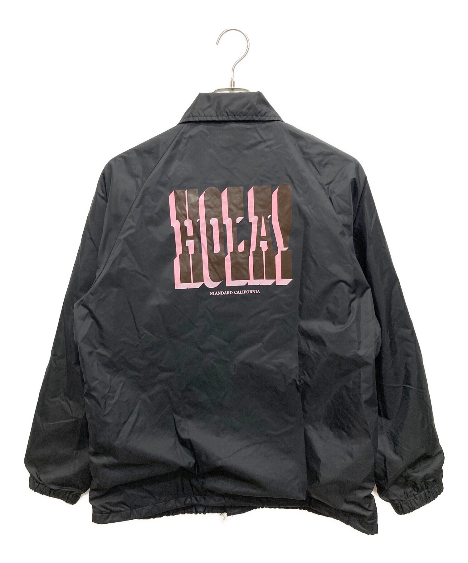 STANDARD CALIFORNIA (スタンダードカリフォルニア) コーチジャケット／HOLA! COACH JACKET ブラック サイズ:L