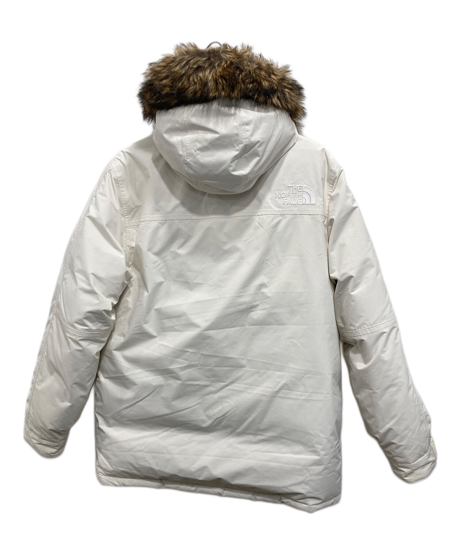 THE NORTH FACE (ザ ノース フェイス) MCMURDO PARKA／マクマードパーカ ホワイト サイズ:M