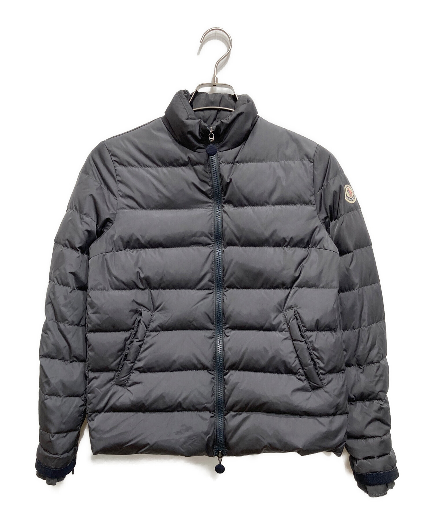 MONCLER (モンクレール) sacai (サカイ) SERICA 袖フリルダウンジャケット グレー サイズ:S