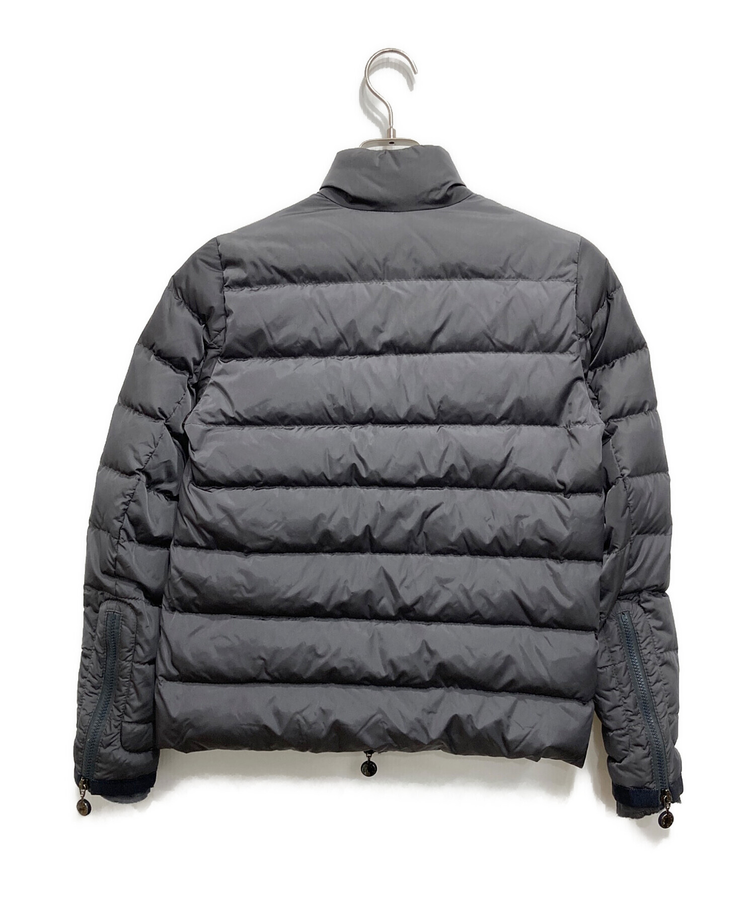 MONCLER (モンクレール) sacai (サカイ) SERICA 袖フリルダウンジャケット グレー サイズ:S