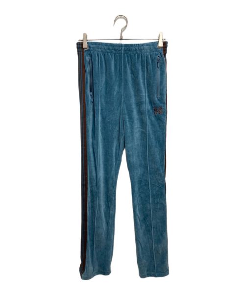 中古・古着通販】Needles (ニードルズ) ベロア ナロー トラックパンツ Narrow Track Pant ブルー  サイズ:XS｜ブランド・古着通販 トレファク公式【TREFAC FASHION】スマホサイト