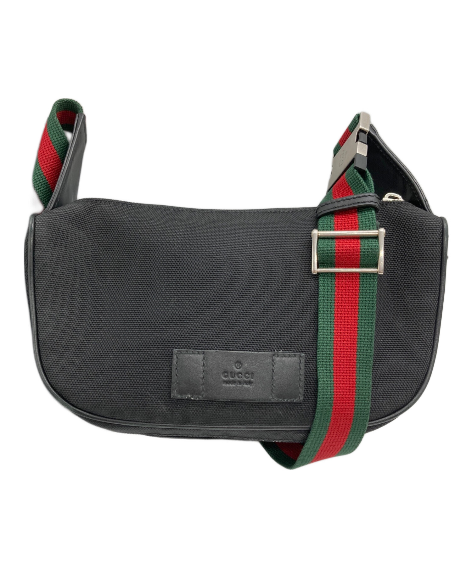 中古・古着通販】GUCCI (グッチ) ウエストバッグ／ボディバッグ／シェリーライン ブラック｜ブランド・古着通販 トレファク公式【TREFAC  FASHION】スマホサイト