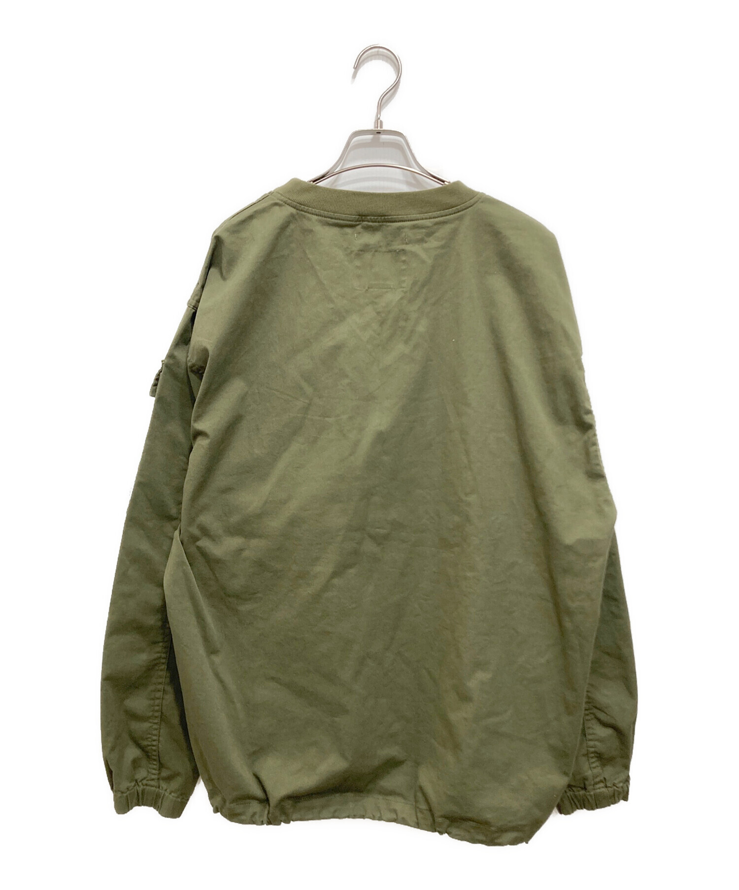 WTAPS (ダブルタップス) WTAPS SMOCK LS COTTON TWILL カーキ サイズ:X03