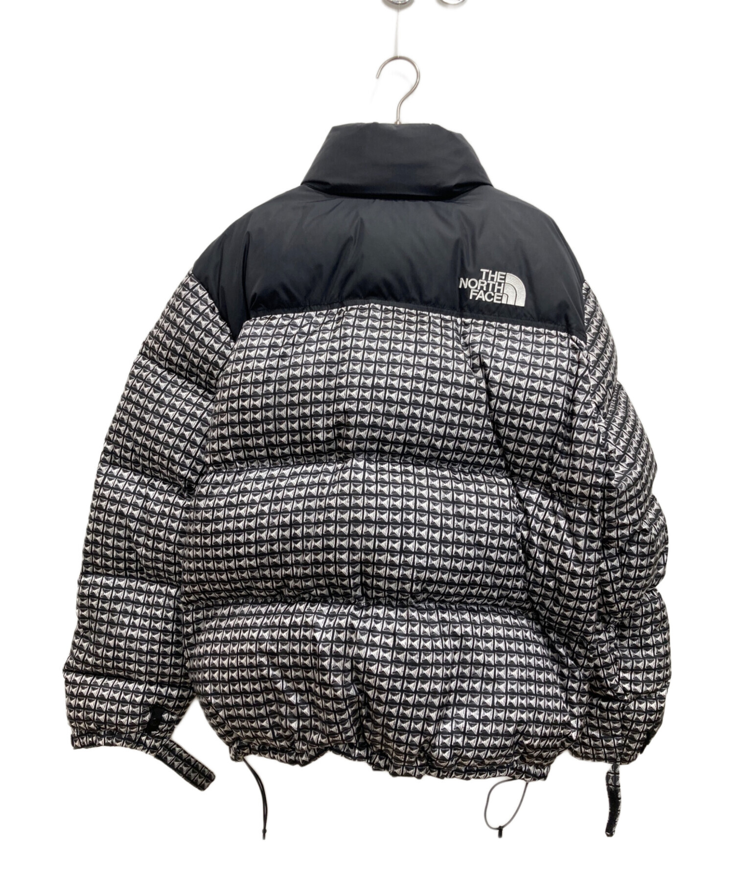 中古・古着通販】THE NORTH FACE (ザ ノース フェイス) SUPREME (シュプリーム) Studded Nuptse Jacket  Royal／スタッズ ヌプシ ジャケット ロイヤル2021SS ブラック×グレー サイズ:L｜ブランド・古着通販 トレファク公式【TREFAC  FASHION】スマホサイト