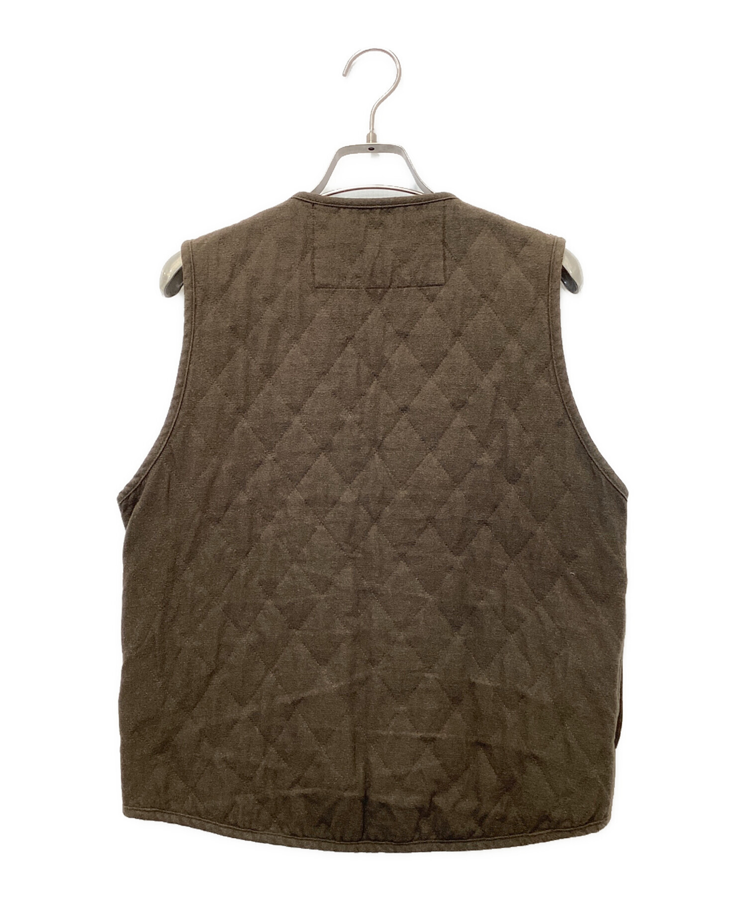 中古・古着通販】Snow peak (スノーピーク) QUILTED FLANNEL VEST カーキ サイズ:1｜ブランド・古着通販  トレファク公式【TREFAC FASHION】スマホサイト