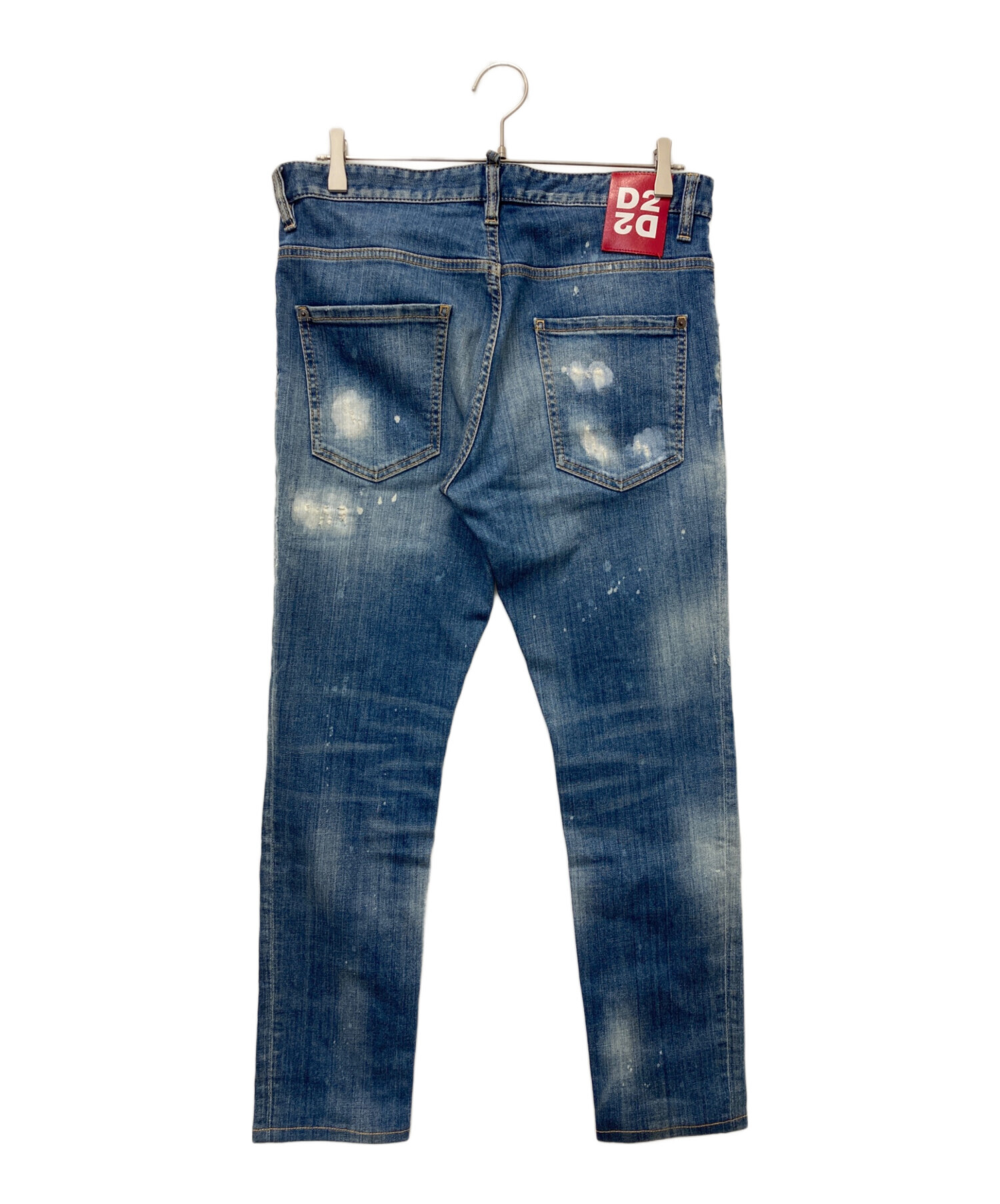 中古・古着通販】DSQUARED2 (ディースクエアード) Skater Jean インディゴ サイズ:SIZE 48｜ブランド・古着通販  トレファク公式【TREFAC FASHION】スマホサイト