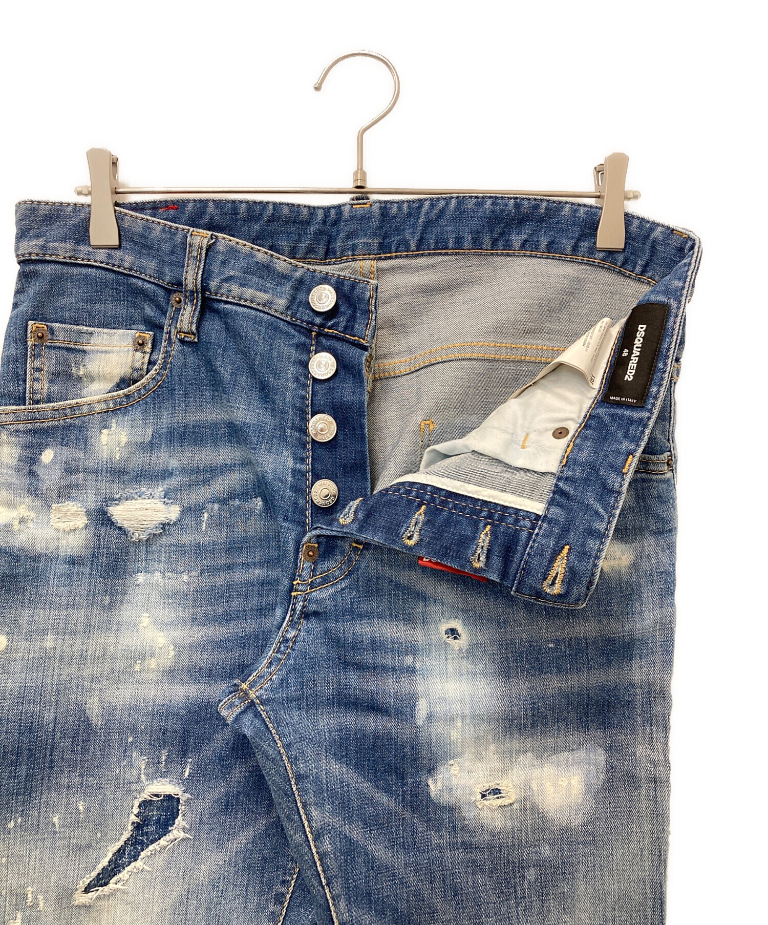 中古・古着通販】DSQUARED2 (ディースクエアード) Skater Jean インディゴ サイズ:SIZE 48｜ブランド・古着通販  トレファク公式【TREFAC FASHION】スマホサイト