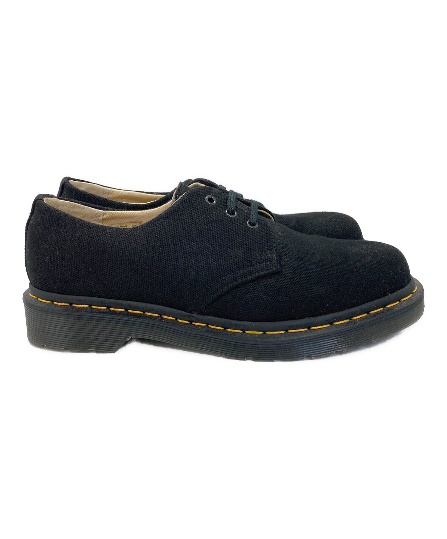 dr martens キャンバスブーツ 黒 １７６００