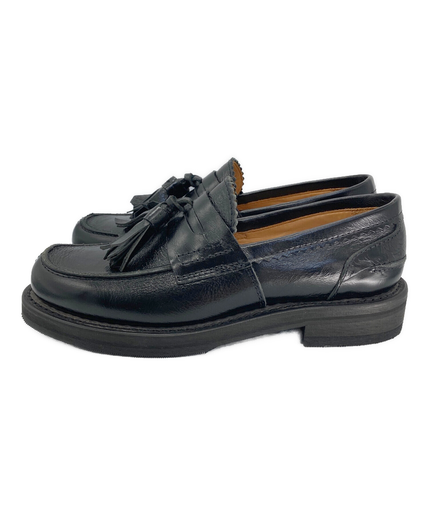 中古・古着通販】OUR LEGACY (アワーレガシー) タッセルローファー/tassel loafer ブラック サイズ:40｜ブランド・古着通販  トレファク公式【TREFAC FASHION】スマホサイト