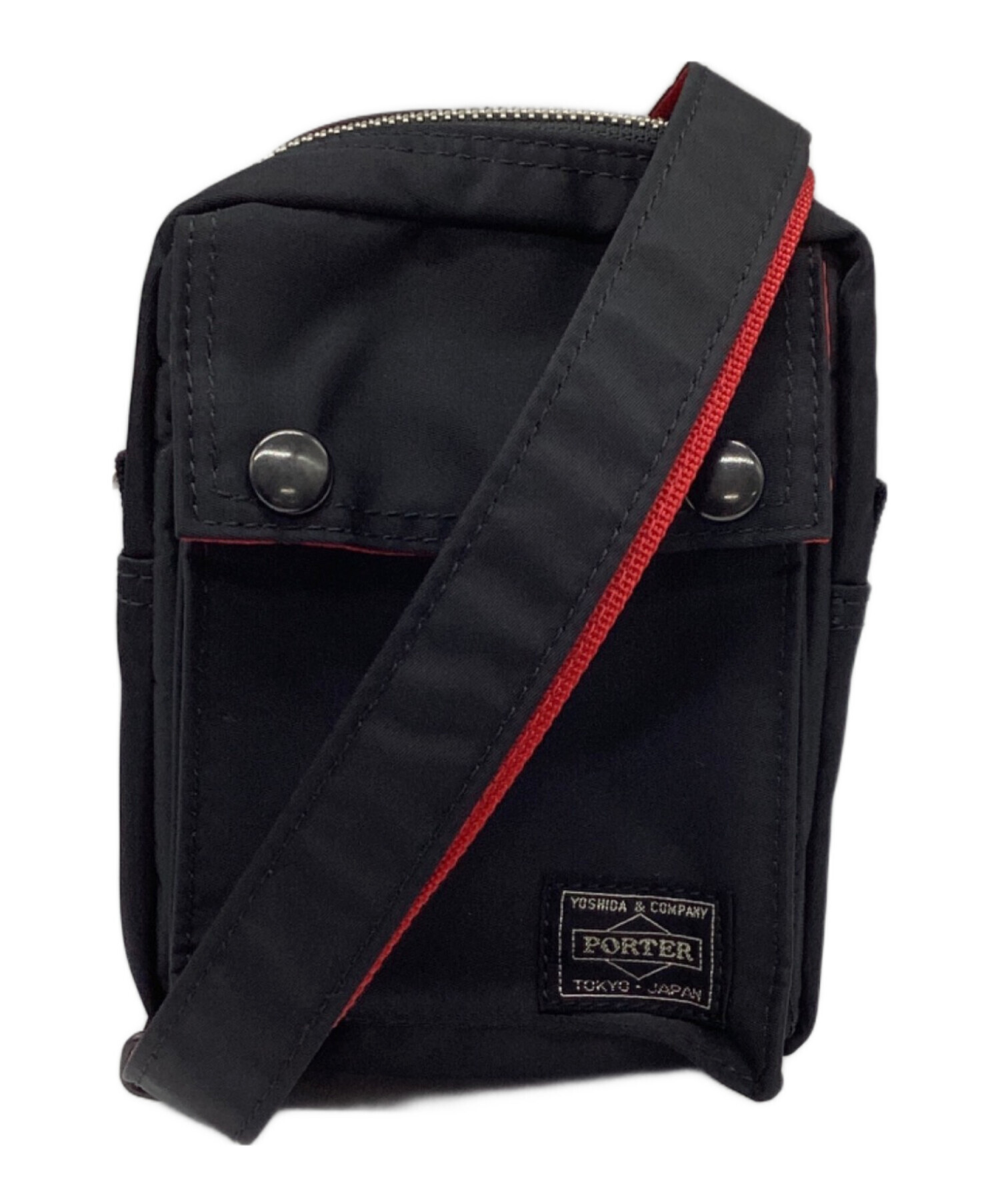 中古・古着通販】PORTER (ポーター) ILS POUR BEAUX MESSIEURS (イル) L-fine MiniShoulderBag  ブラック｜ブランド・古着通販 トレファク公式【TREFAC FASHION】スマホサイト