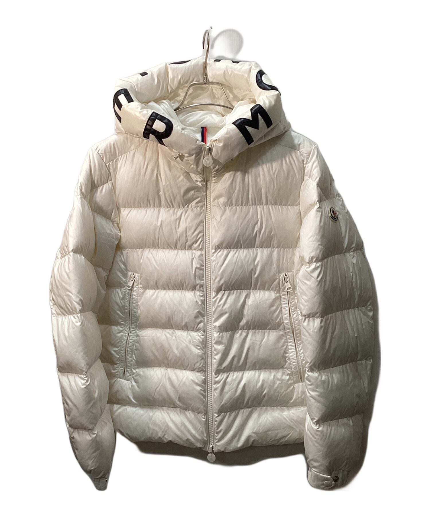 中古・古着通販】MONCLER (モンクレール) SALZMAN GIUBBOTTO/ダウンジャケット ホワイト サイズ:2｜ブランド・古着通販  トレファク公式【TREFAC FASHION】スマホサイト