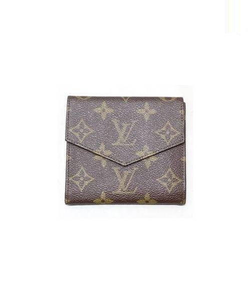 中古・古着通販】LOUIS VUITTON (ルイヴィトン) Wホック財布 サイズ