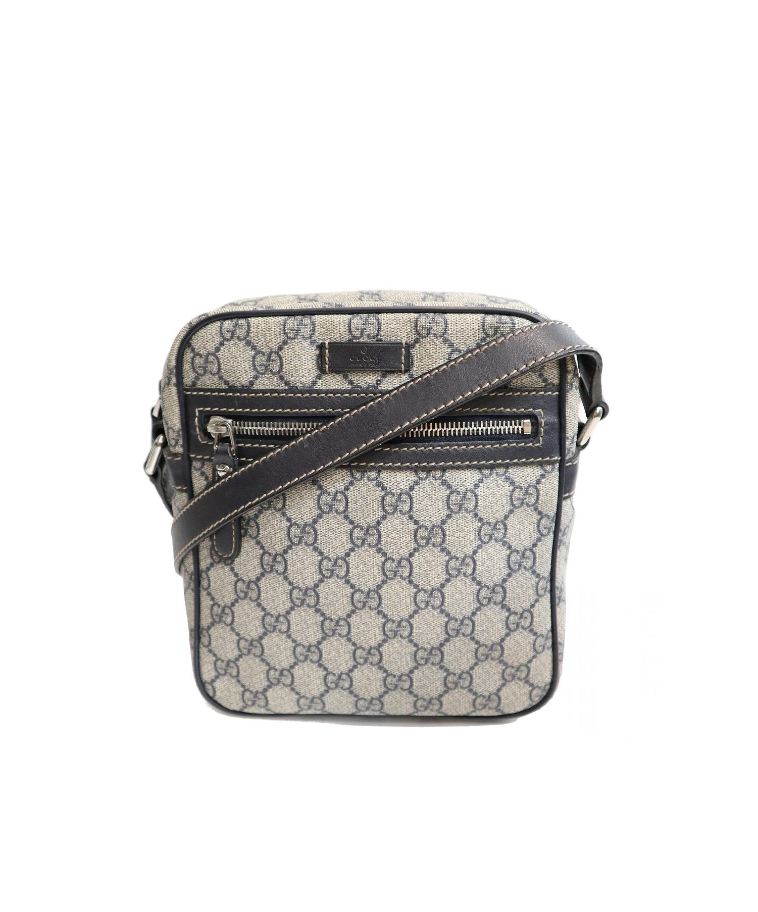 GUCCI (グッチ) ショルダーバッグ グレー GG 233268 497717