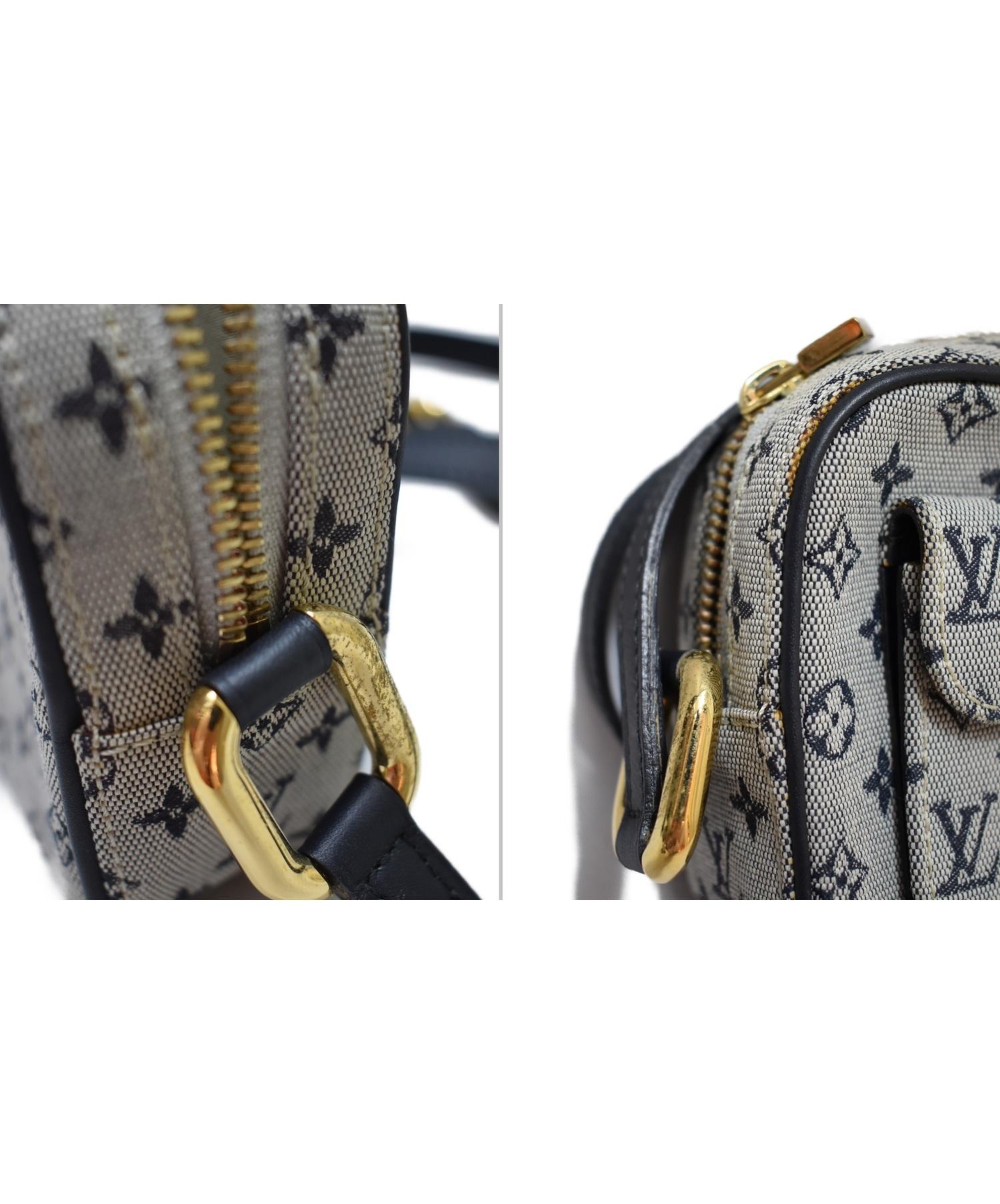 LOUIS VUITTON (ルイヴィトン) ショルダーバッグ/ジュリエットMM グレー×ネイビー サイズ:MM モノグラム M92217 TH0053