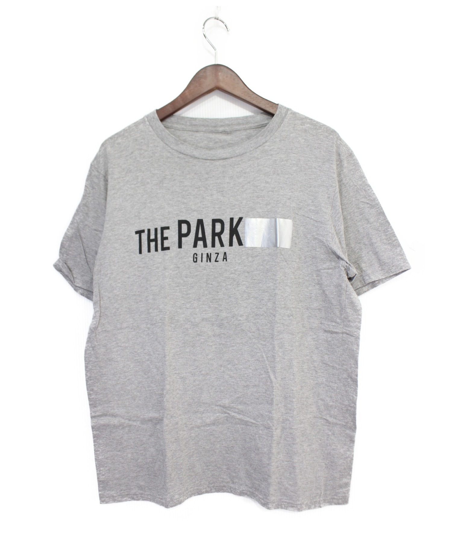 THE PARK.ING GINZA (ザパーキング) Tシャツ グレー サイズ:M