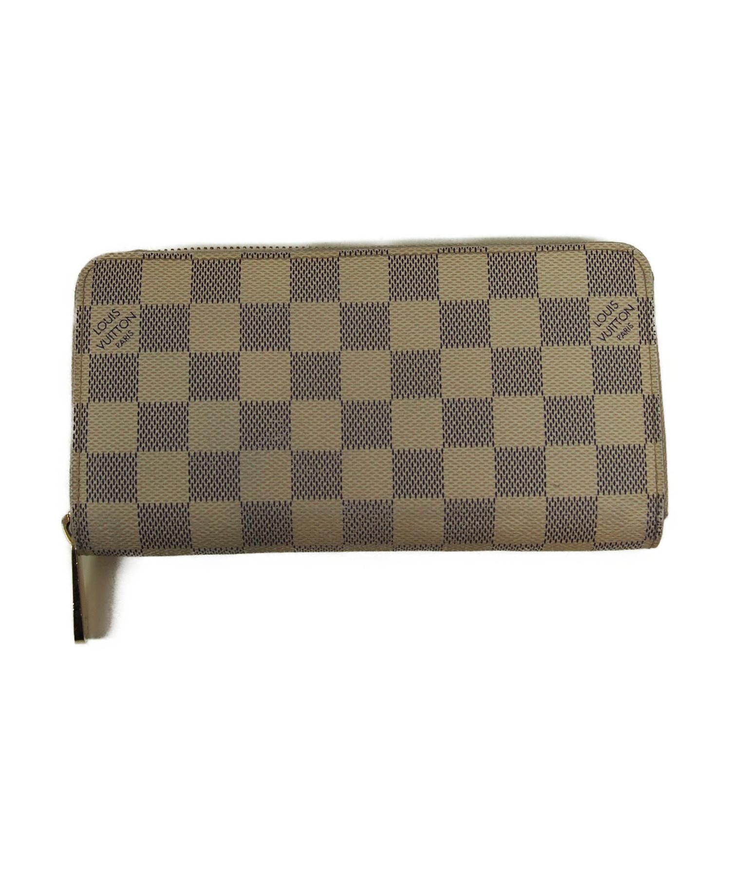 中古・古着通販】LOUIS VUITTON (ルイヴィトン) ダミエ・アズールジッピーウォレット ホワイト サイズ:- ダミエ N60019  CA4111｜ブランド・古着通販 トレファク公式【TREFAC FASHION】スマホサイト