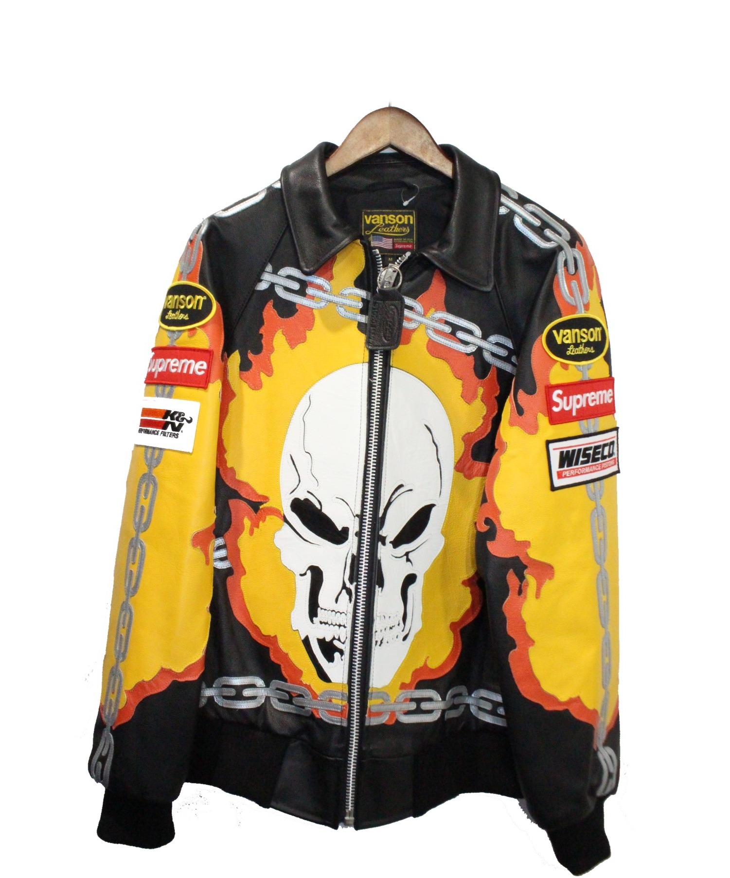 Mサイズ Supreme Vanson Ghost Rider Jack - レザージャケット