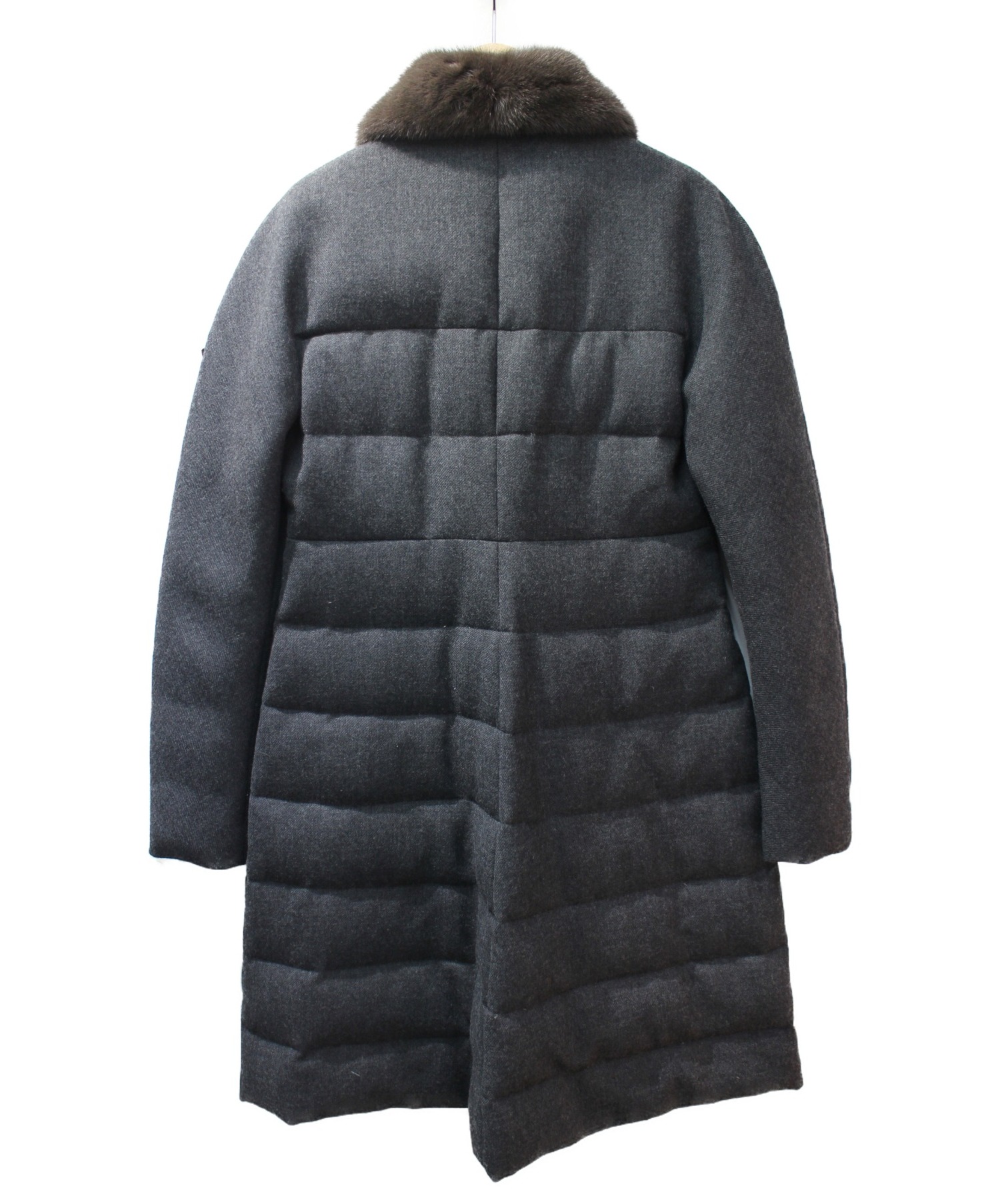 MONCLER GAMME ROUGE モンクレール ダウン ロングコート-