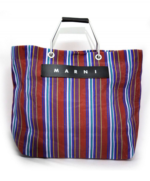 中古・古着通販】MARNI (マルニ) ストライプバッグ MARNI FLOWER CAFE