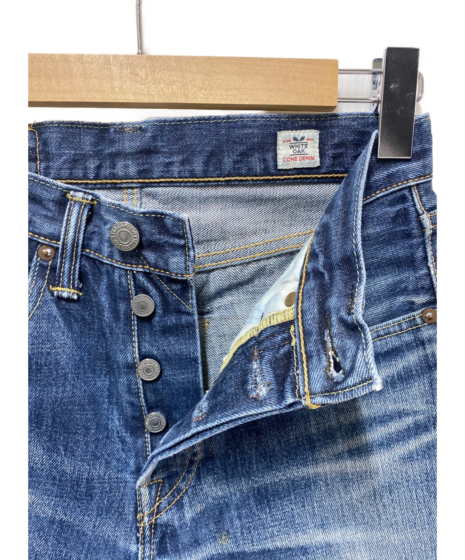 中古・古着通販】LEVIS (リーバイス) プレミアムセルヴィッチデニム