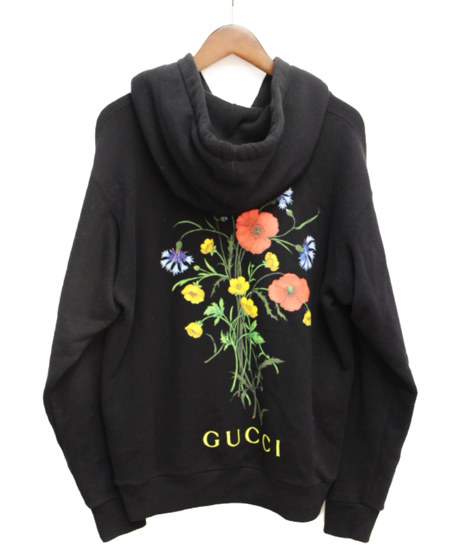 GUCCI (グッチ) 19SS シャトーマーモントプルオーバーパーカー ブラック サイズ:S