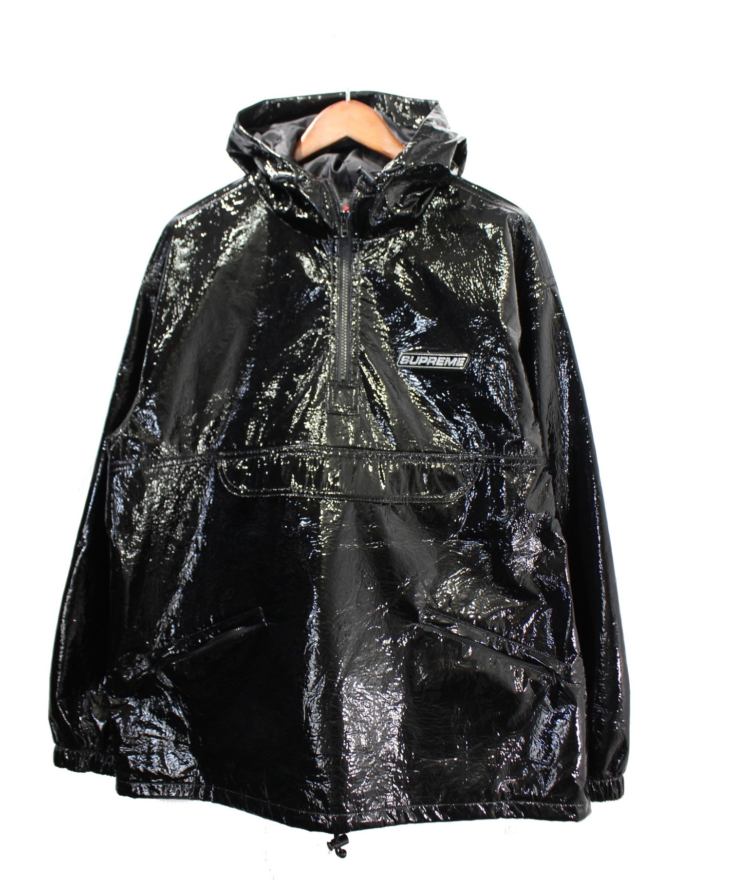 Supreme (シュプリーム) 19SS Crinkle Anorak ブラック サイズ:S