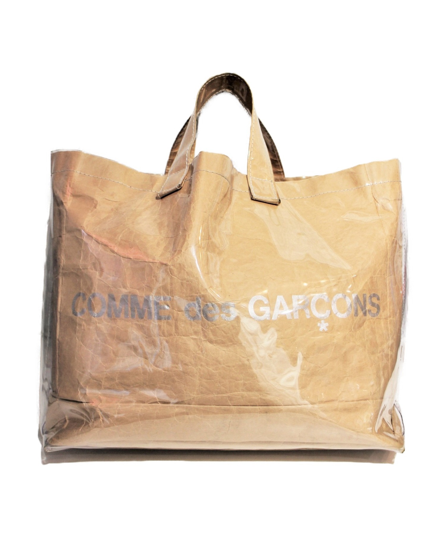 とても気に入っているのですが美品COMME des GARCONS  コムデギャルソン　PVC トートバッグ