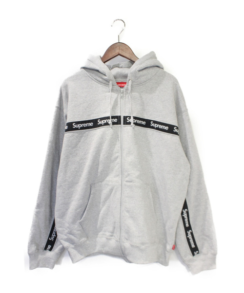 【中古・古着通販】Supreme (シュプリーム) ジップパーカー グレー