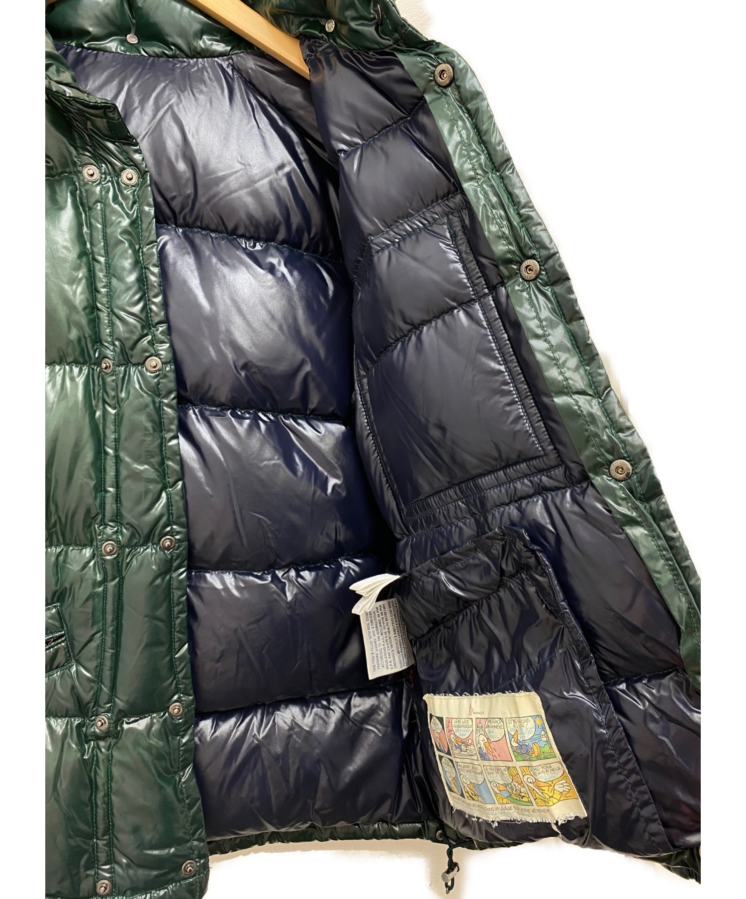 MONCLER (モンクレール) K2ダウンジャケット グリーン サイズ:2