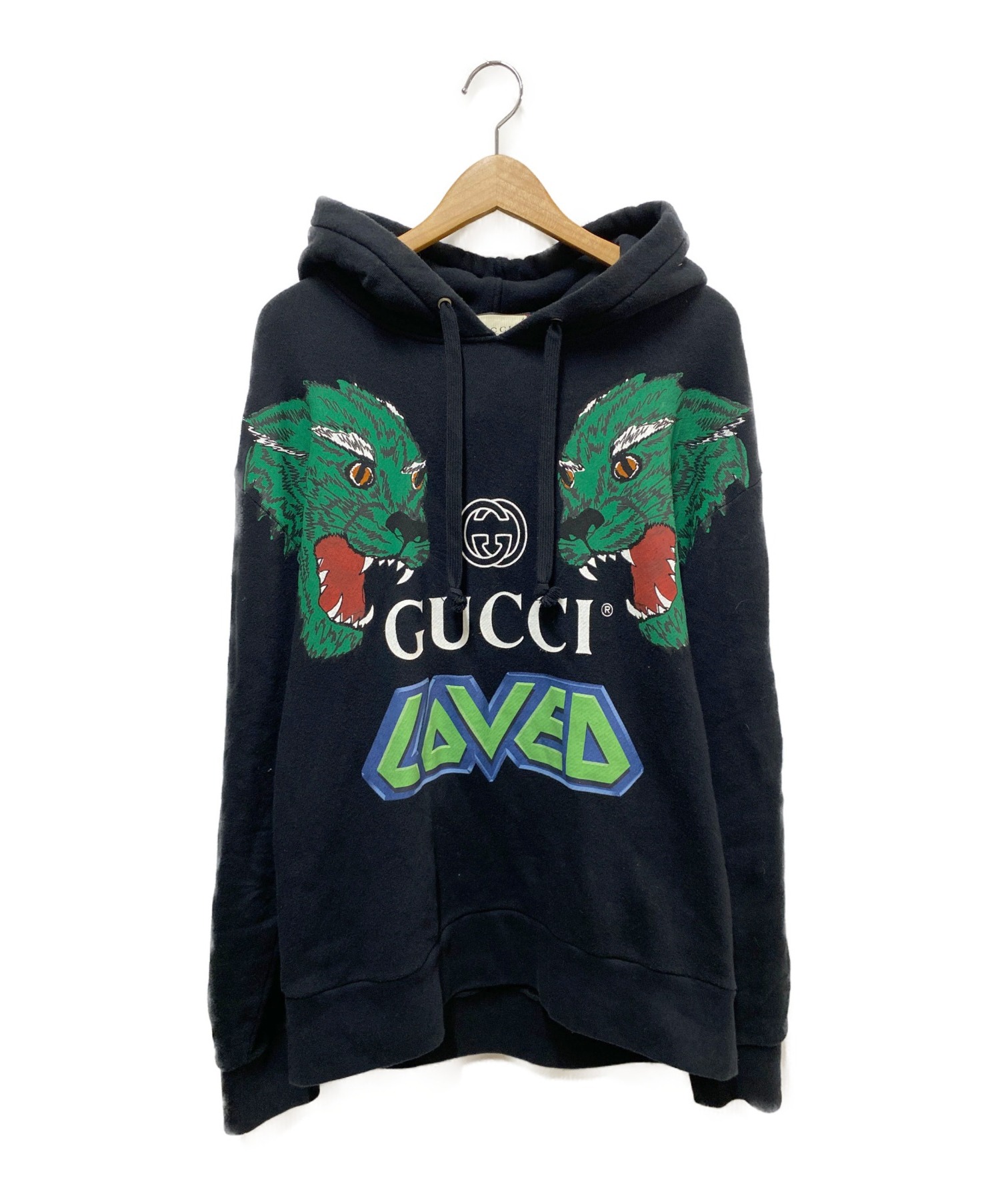 中古・古着通販】GUCCI (グッチ) タイガープリントプルオーバー