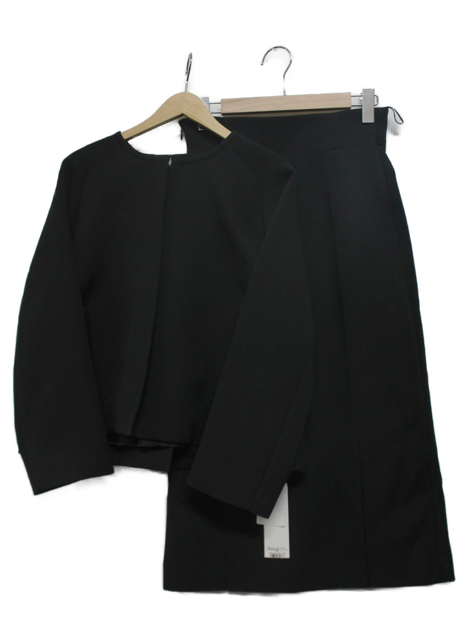 ADORE (アドーア) トリプルクロススカートスーツ ブラック サイズ:38 未使用品