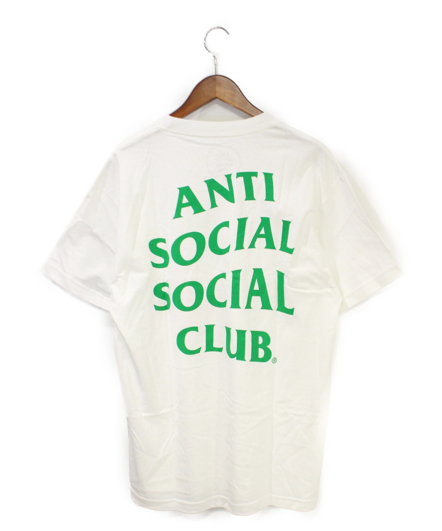 ANTI SOCIAL SOCIAL CLUB (アンチソーシャルソーシャルクラブ) プリントTシャツ ホワイト サイズ:Ｌ
