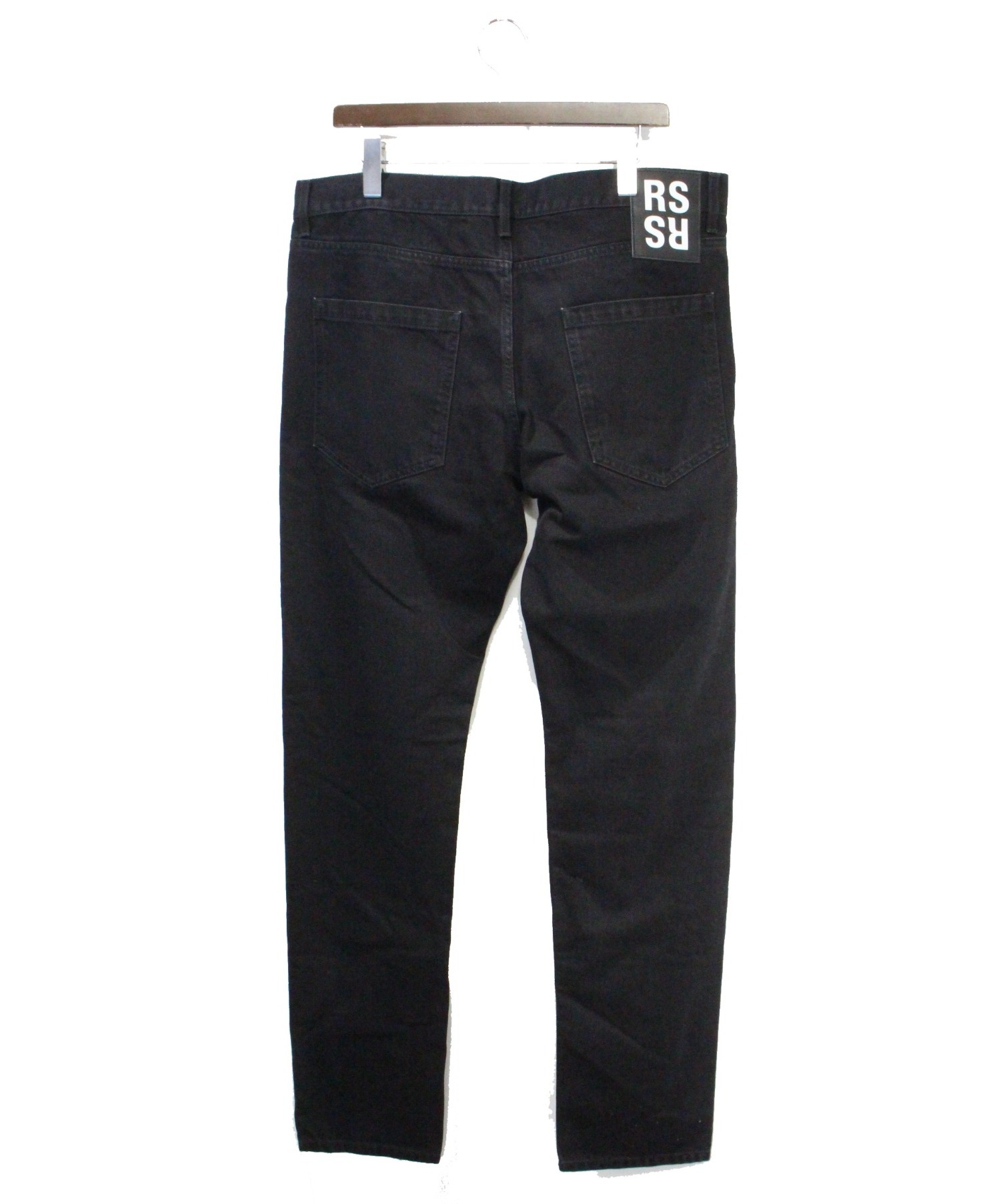 RAF SIMONS (ラフシモンズ) 19AW SLIM FIT PANTS ブラック サイズ:W91cm