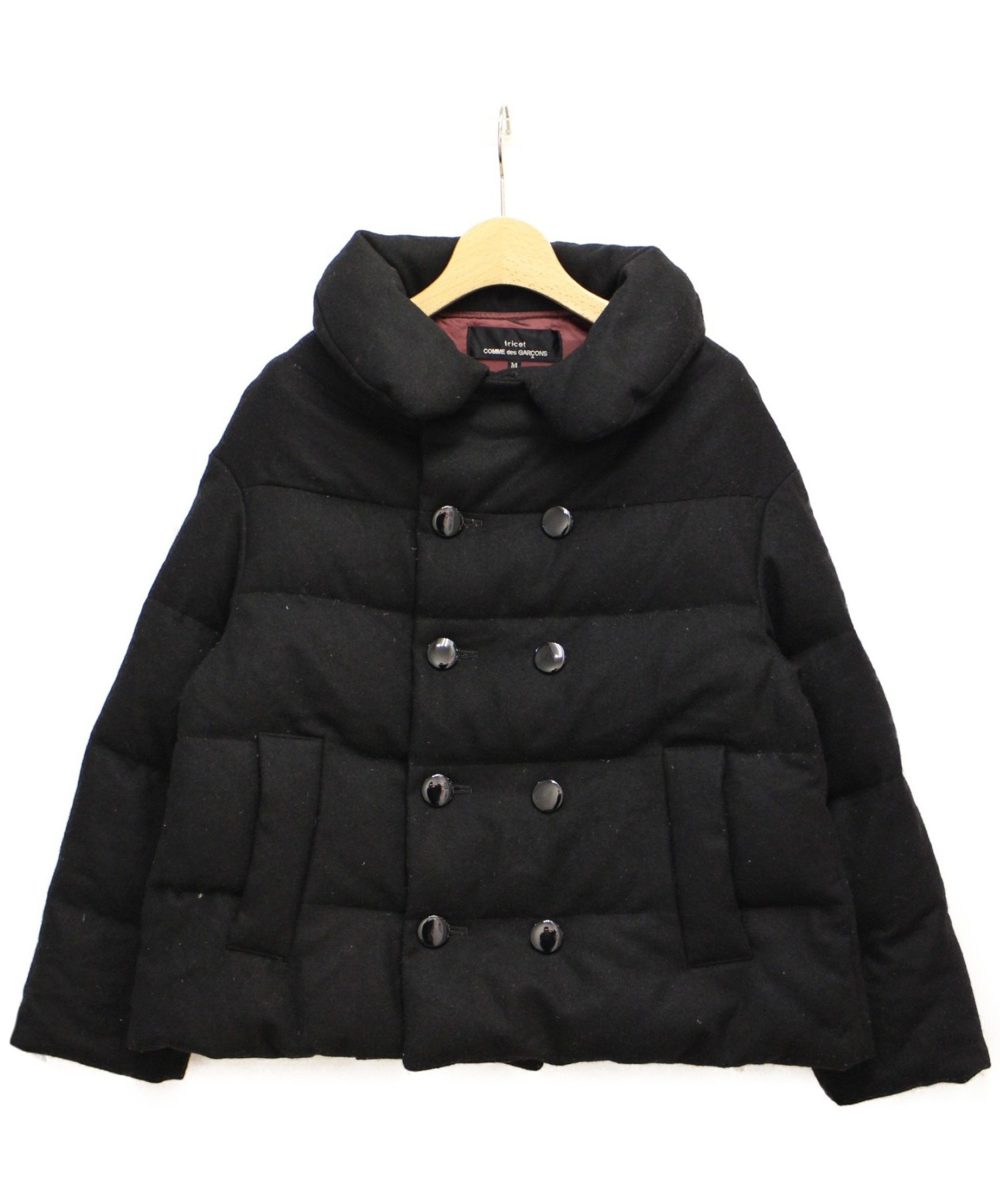 tricot COMME des GARCONS down jacket M - 通販 - pinehotel.info