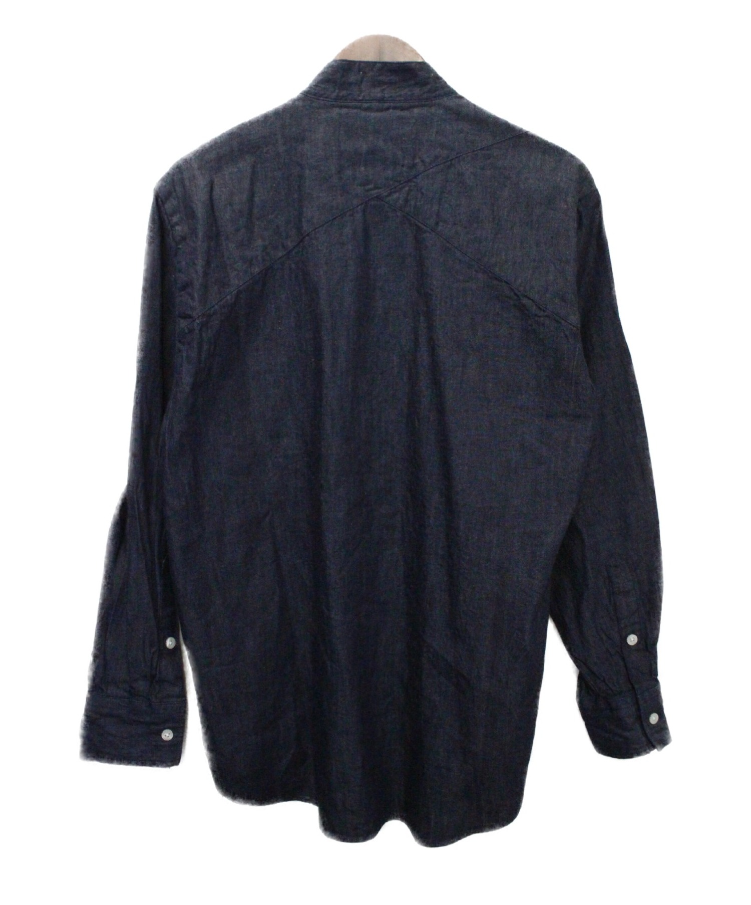 WTAPS (ダブルタップス) 18AW TWAIN SHIRT インディゴ サイズ:S