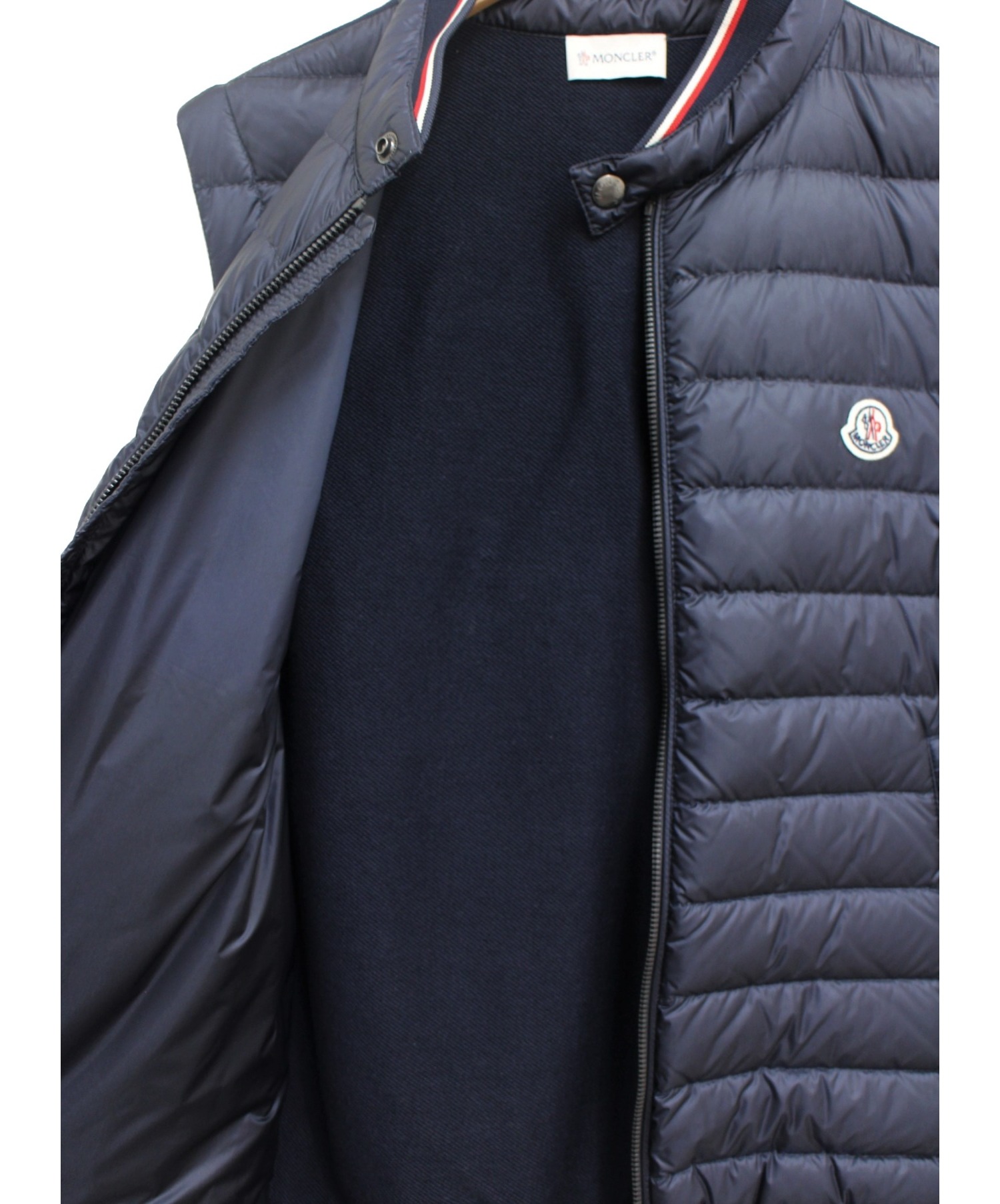 中古・古着通販】MONCLER (モンクレール) MAGLIA GILET ネイビー