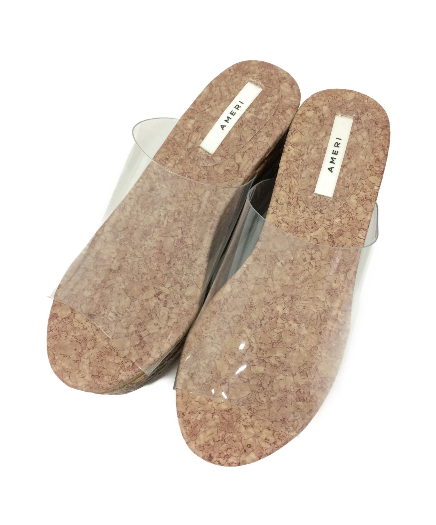 Ameri VINTAGE WEDGE SOLE SANDAL - サンダル