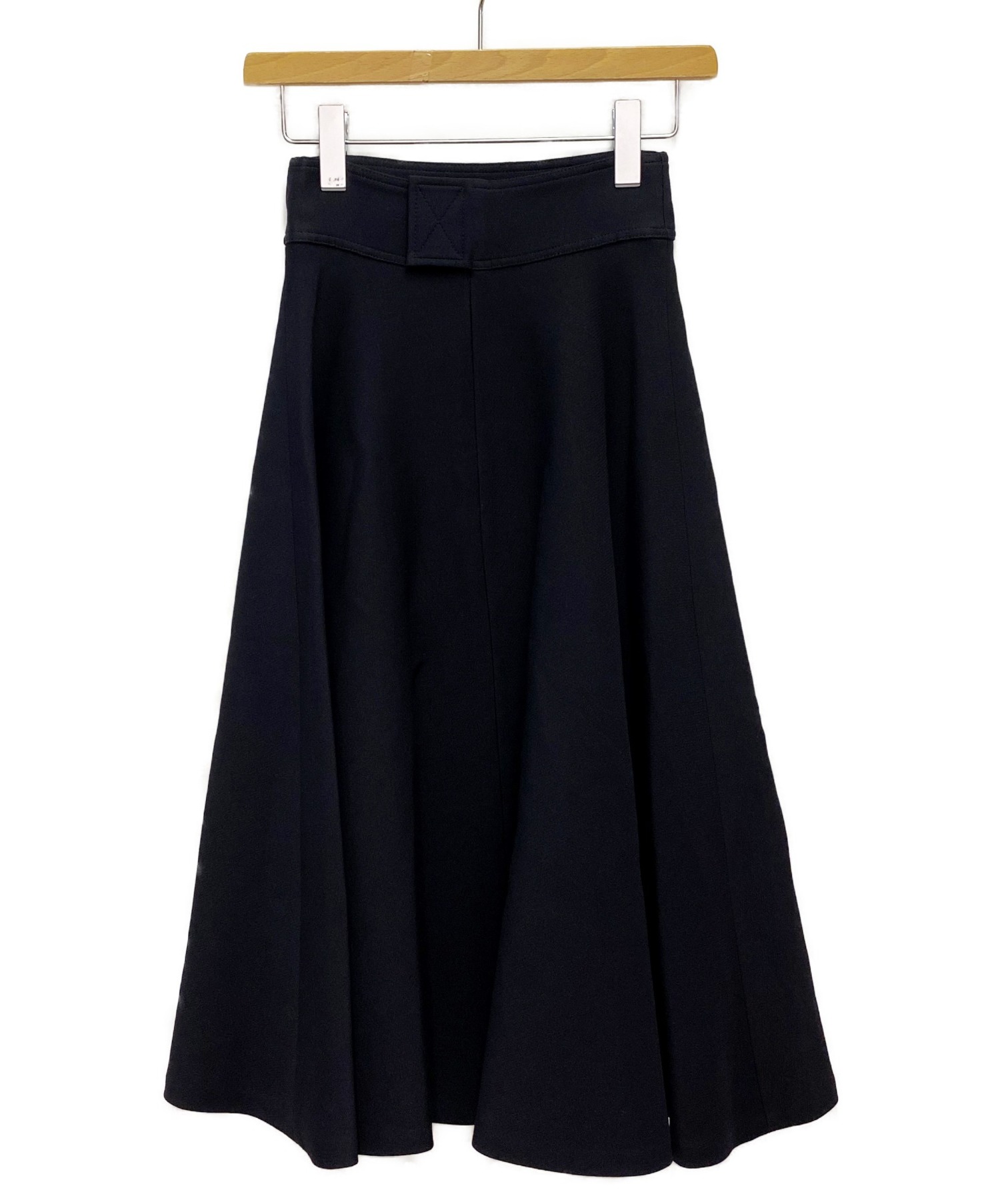 Christian Dior (クリスチャンディオール) フレアスカート ブラック サイズ:34