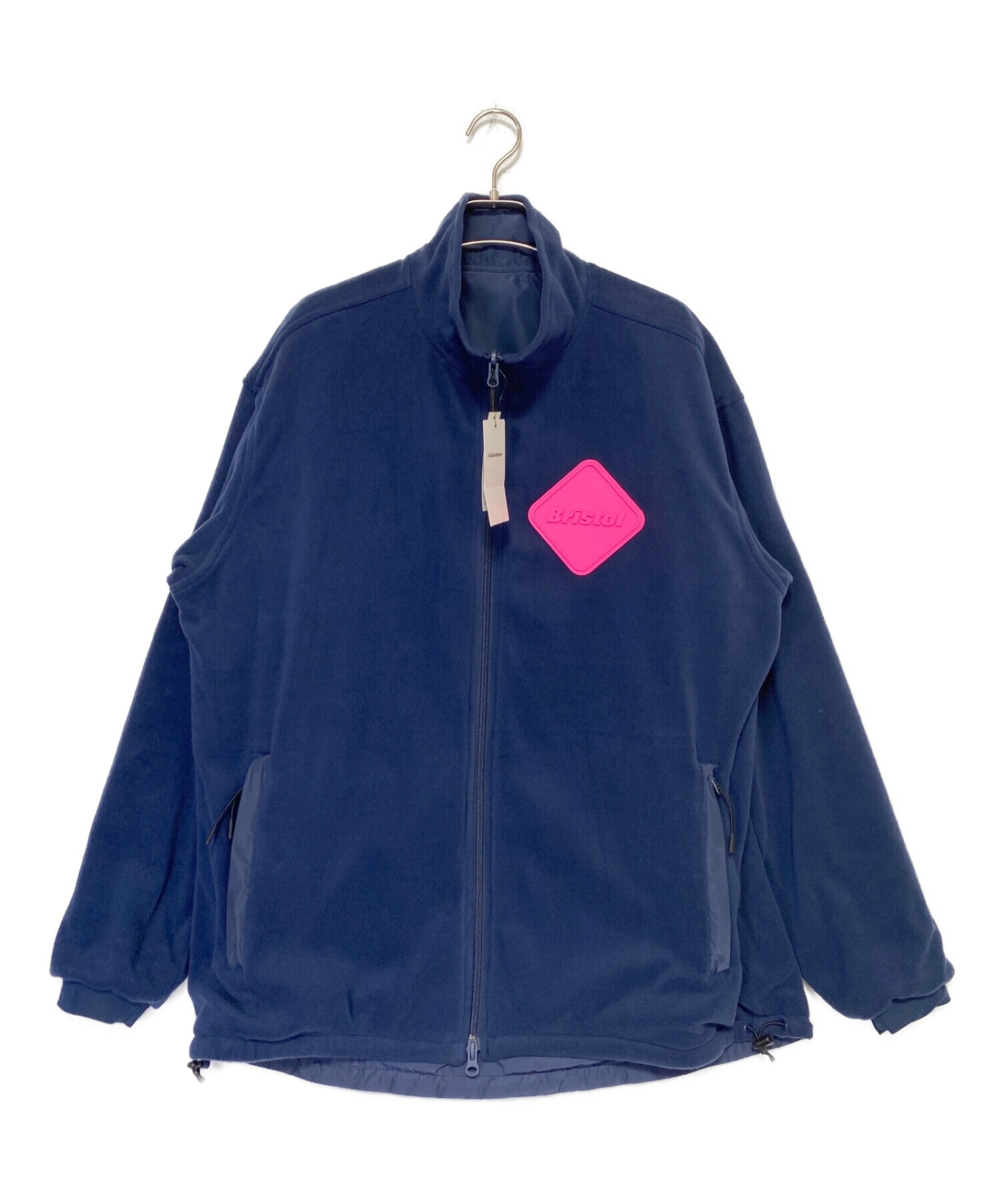 F.C.R.B. (エフシーアールビー) POLARTEC FLEECE REVERSIBLE BLOUSON ネイビー サイズ:L