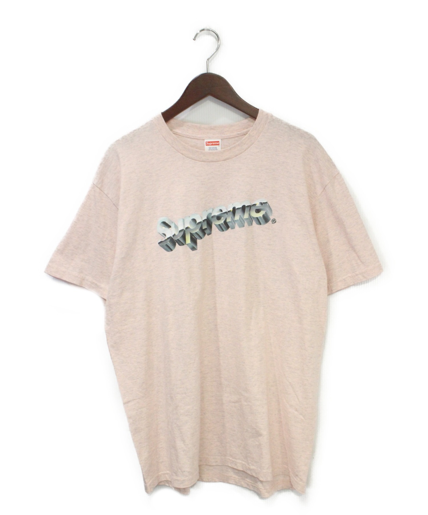 中古・古着通販】Supreme (シュプリーム) Chrome Logo S/S ピンク