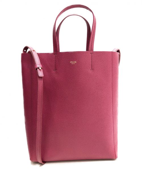 中古・古着通販】CELINE (セリーヌ) バーティカルカバスモール ワイン