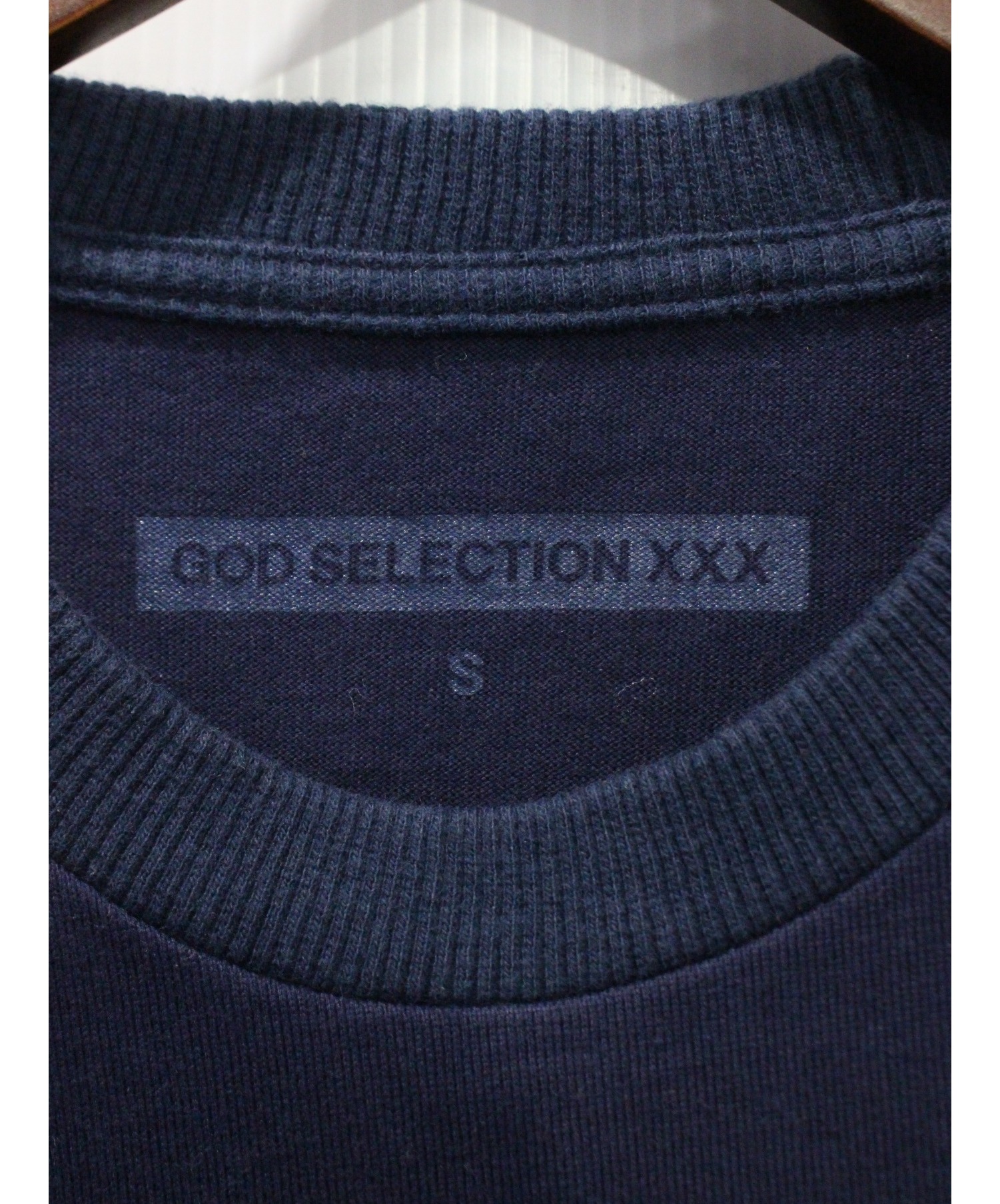 送料関税無料】 SELECTION GOD XXX XL ワコマリア ネイビー Tシャツ T