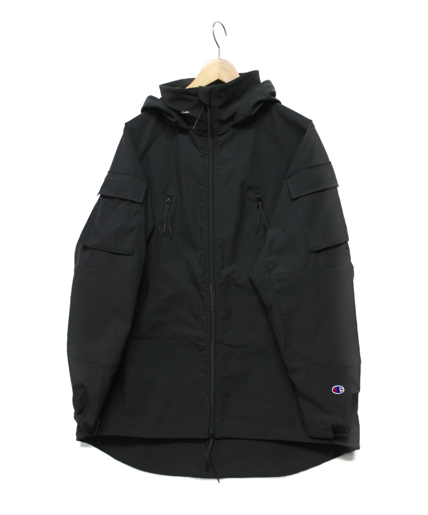 Champion (チャンピオン) ハーフコート ブラック サイズ:M BLACK EDITION