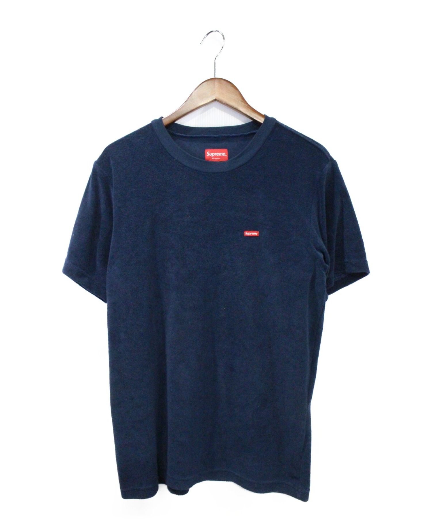 Supreme (シュプリーム) Terry Small Box Tee ネイビー サイズ:S