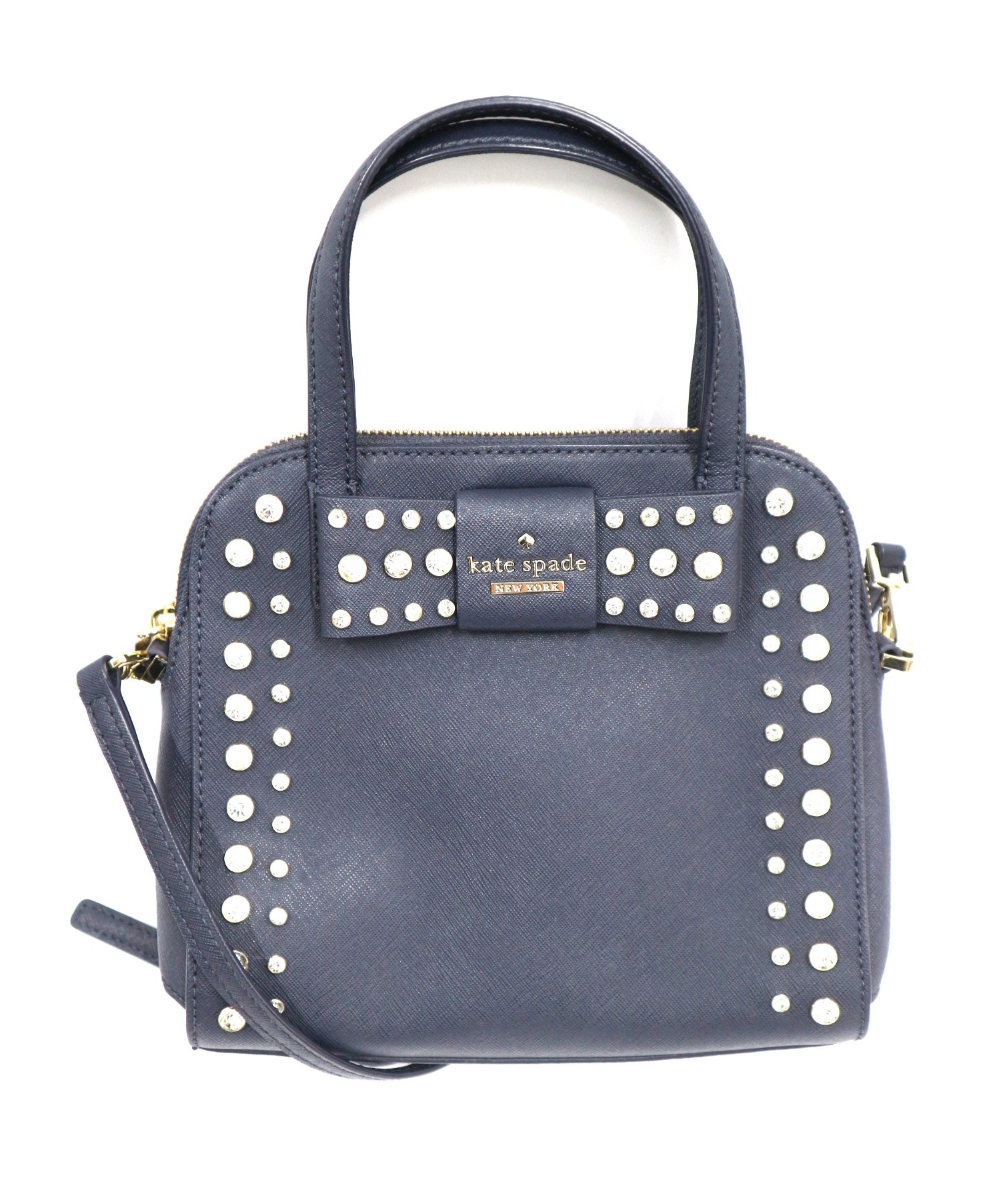 Kate Spade (ケイトスペード) 2WAYショルダーバッグ ネイビー PXRU6238