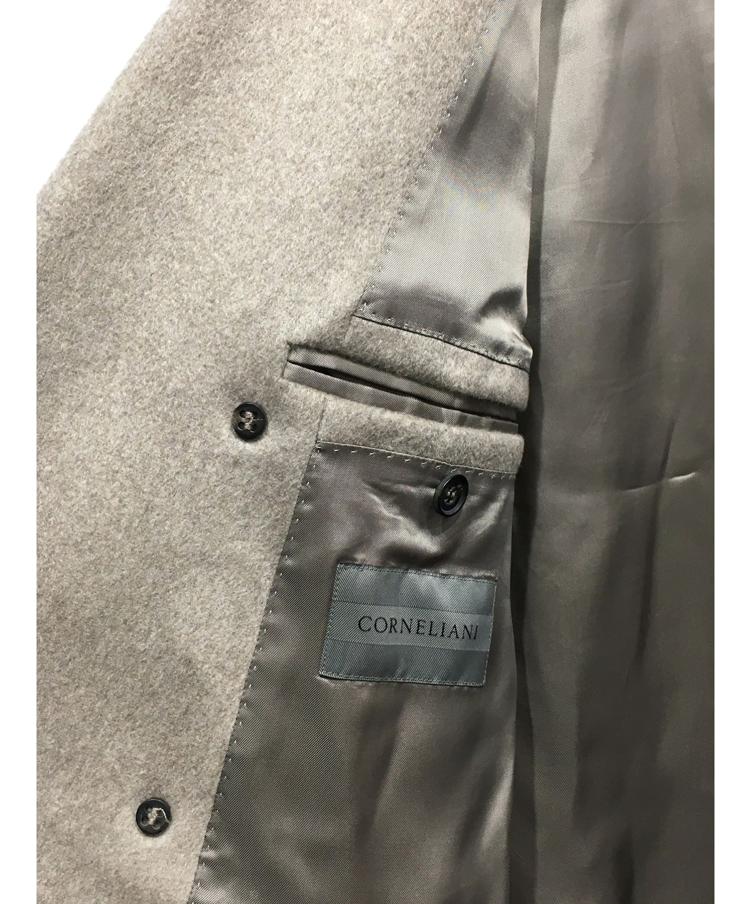 CORNELIANI (コルネリアーニ) コート ベージュ サイズ:46