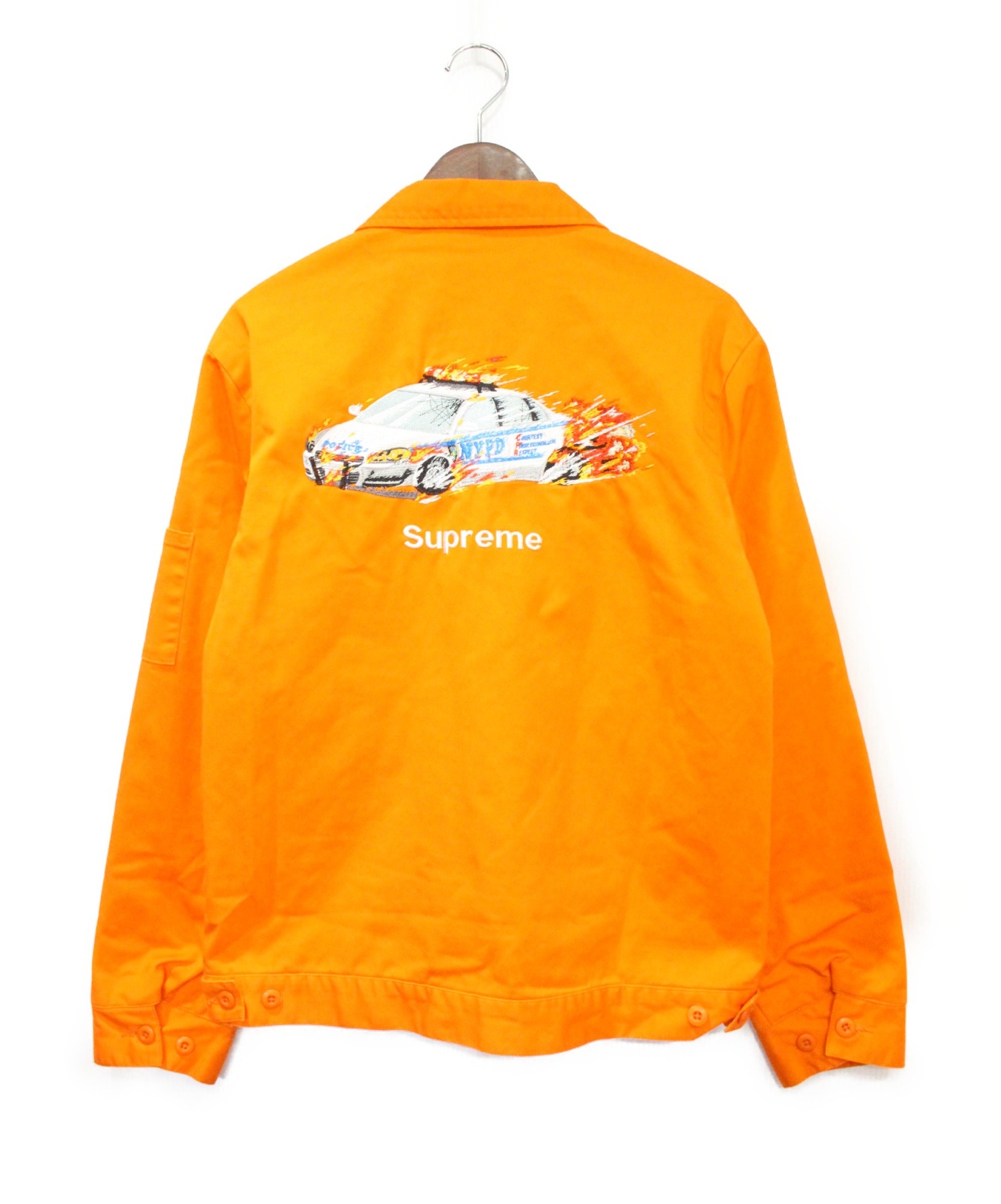 Mサイズ Supreme Cop Car Embroidered Work-