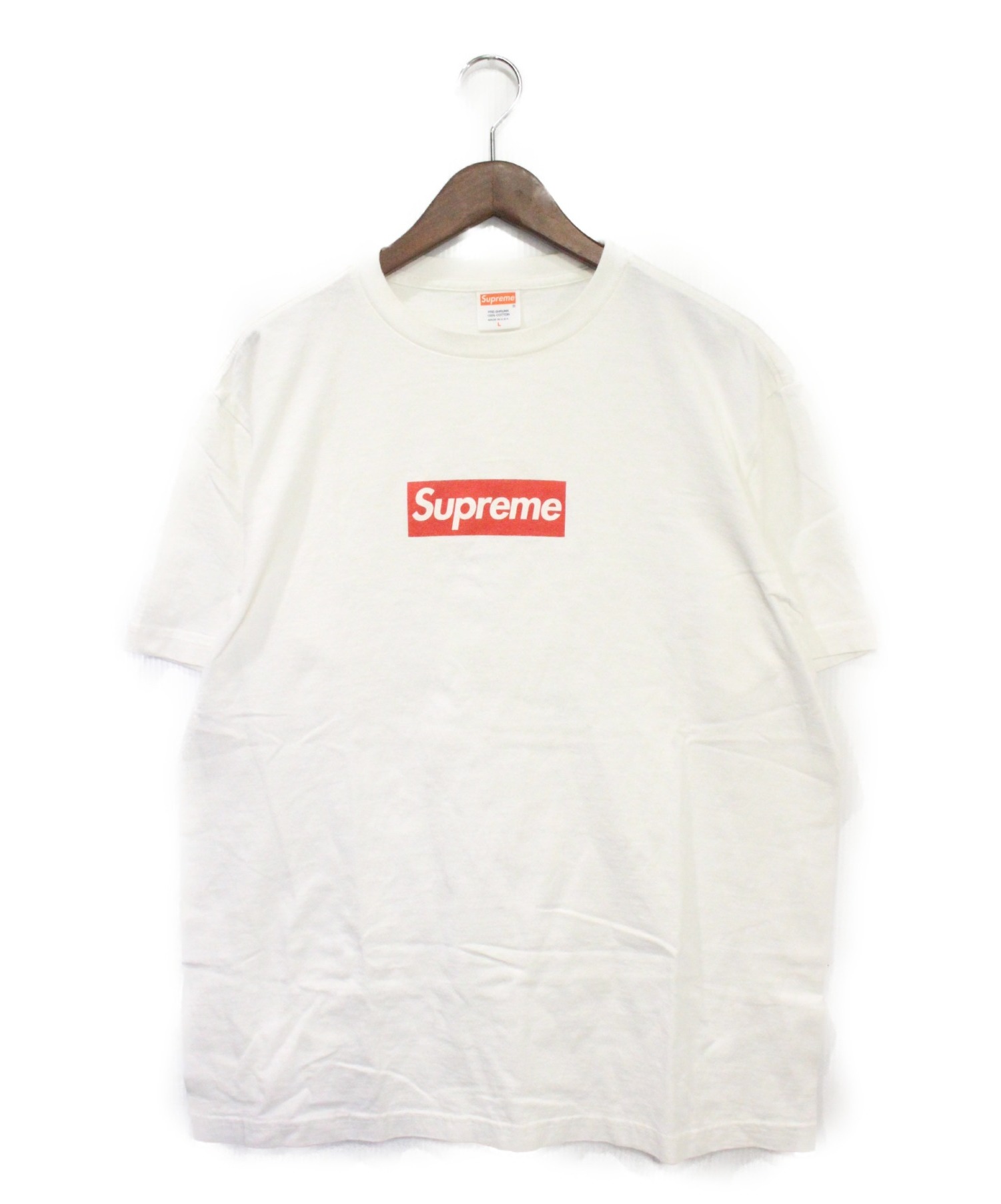 中古・古着通販】Supreme (シュプリーム) Box Logo Tee ホワイト