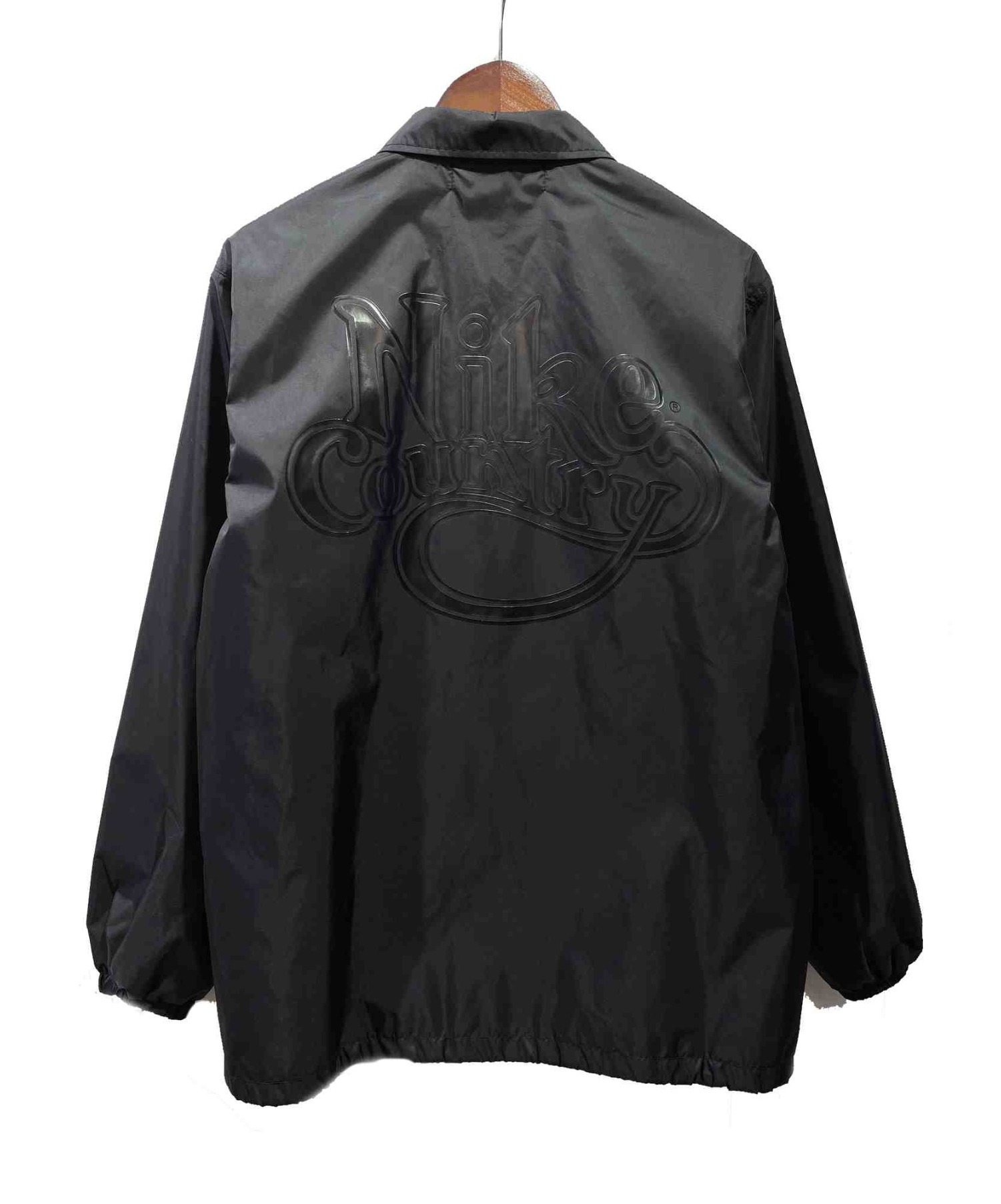 BLACK COMME des GARCONS (ブラックコムデギャルソン) 20SS ナイロンタフタコーチジャケット ブラック サイズ:M